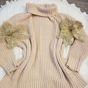 Aerie Cream Sweater size S